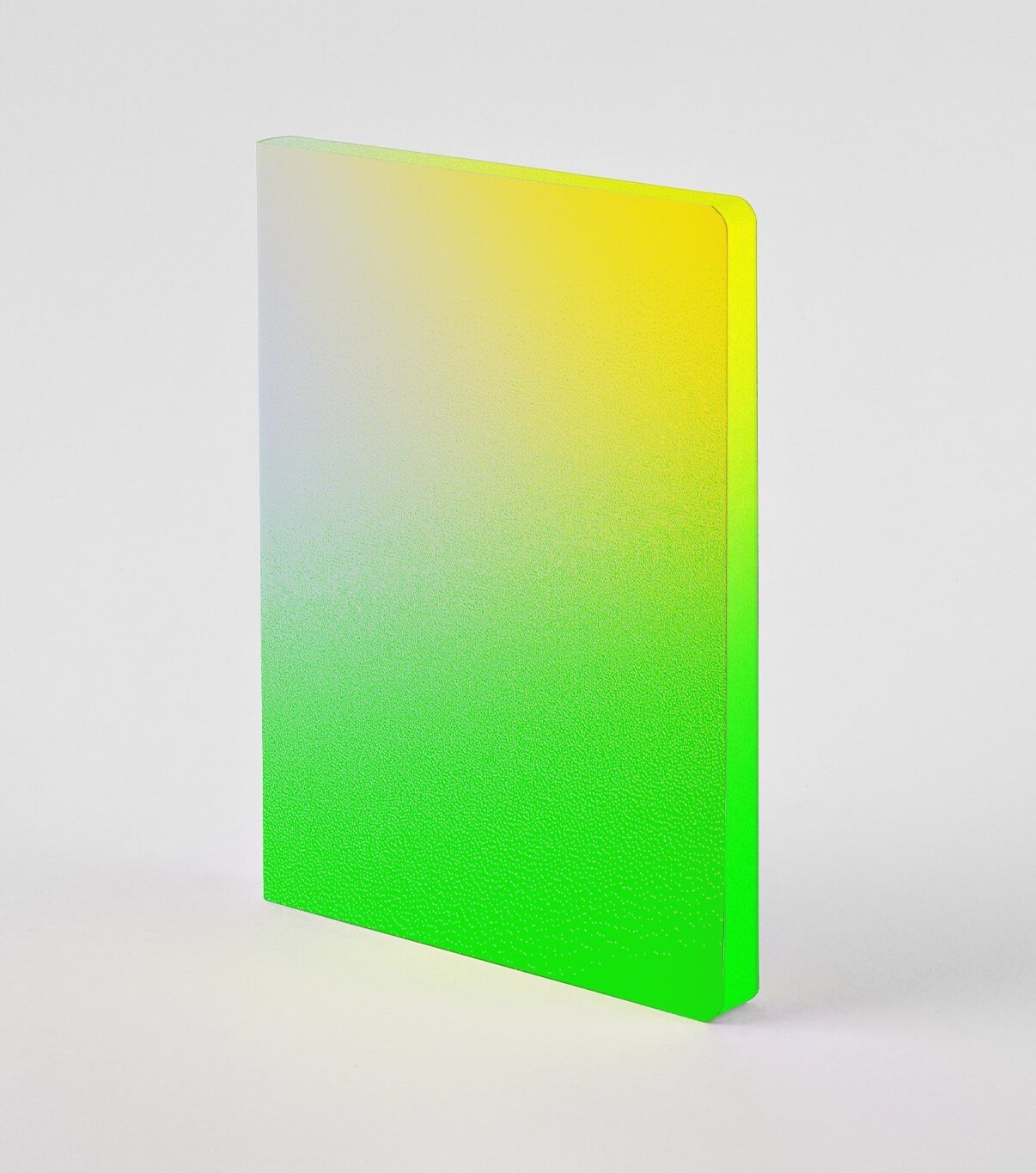 Neon Green & Yellow Ombre Color Clash Ombre Notebook