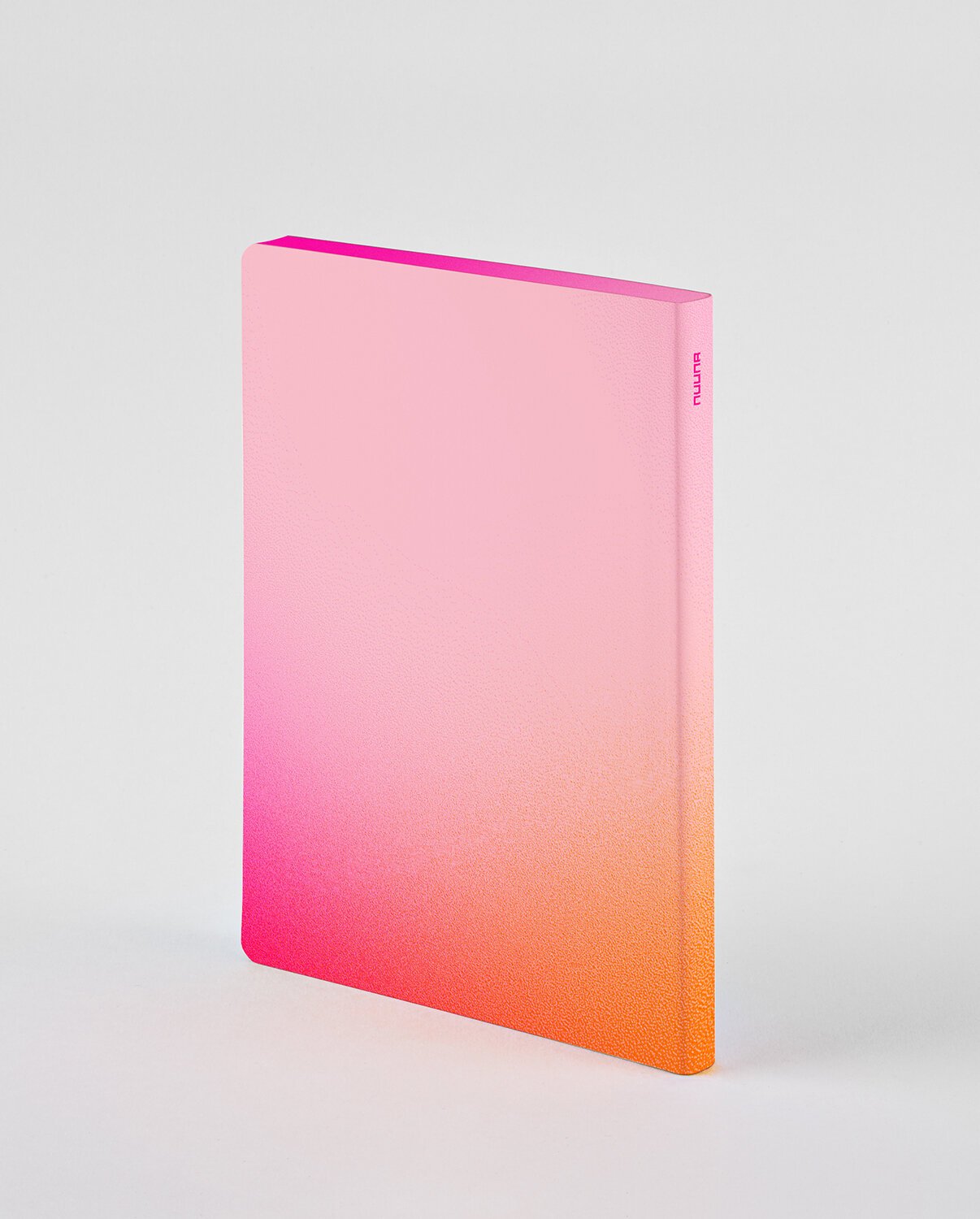 Contrast Ribbon Color Notebook Neon Orange & Pink Color Clash Ombre Notebook β PiPH by Paper Epiphanies