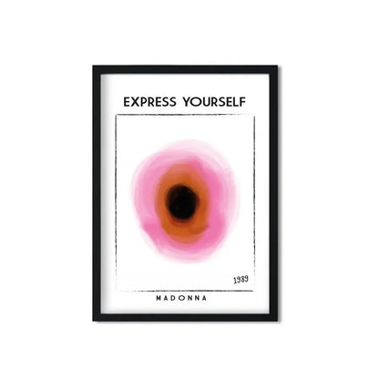Express Yourself Retro Giclée Art Print