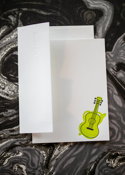 Guitar Notecard Set - THICKnotes™