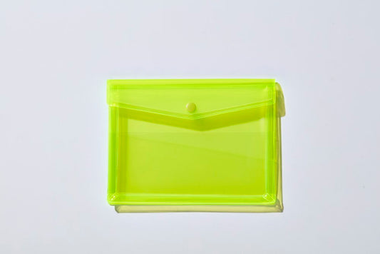 Small Neon Yellow Pouch