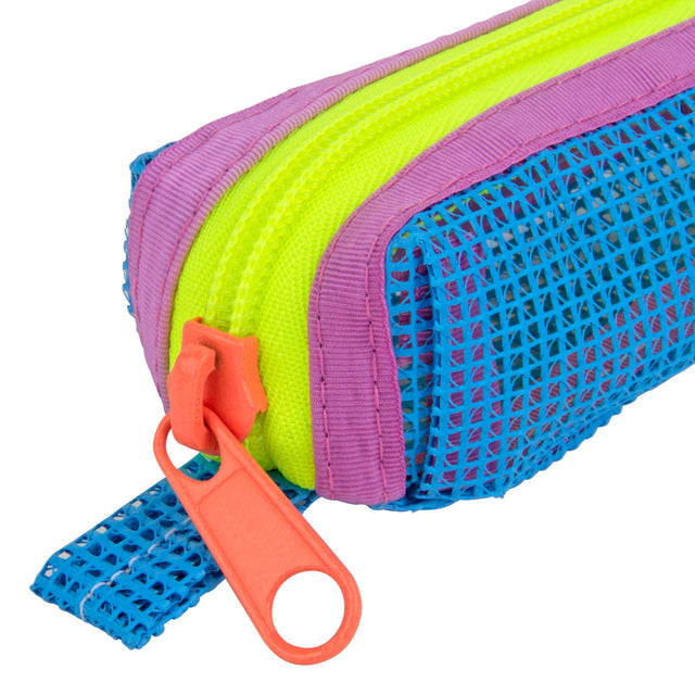 Bright Mesh Pencil Case