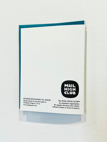 Sent from 40,000 Feet Card - Mail High Club