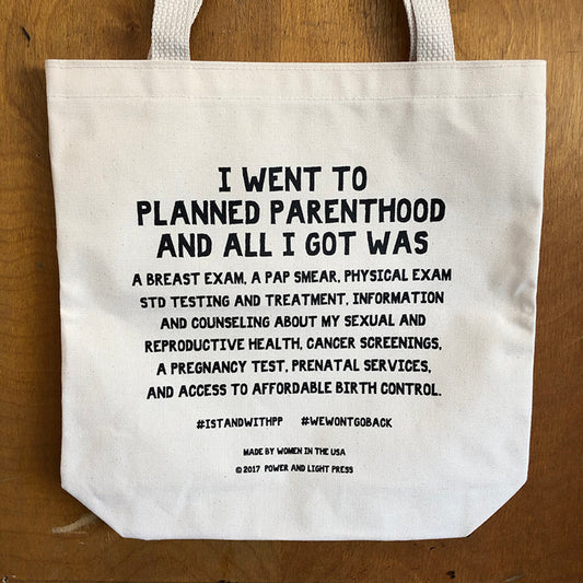 Planned Parenthood Tote