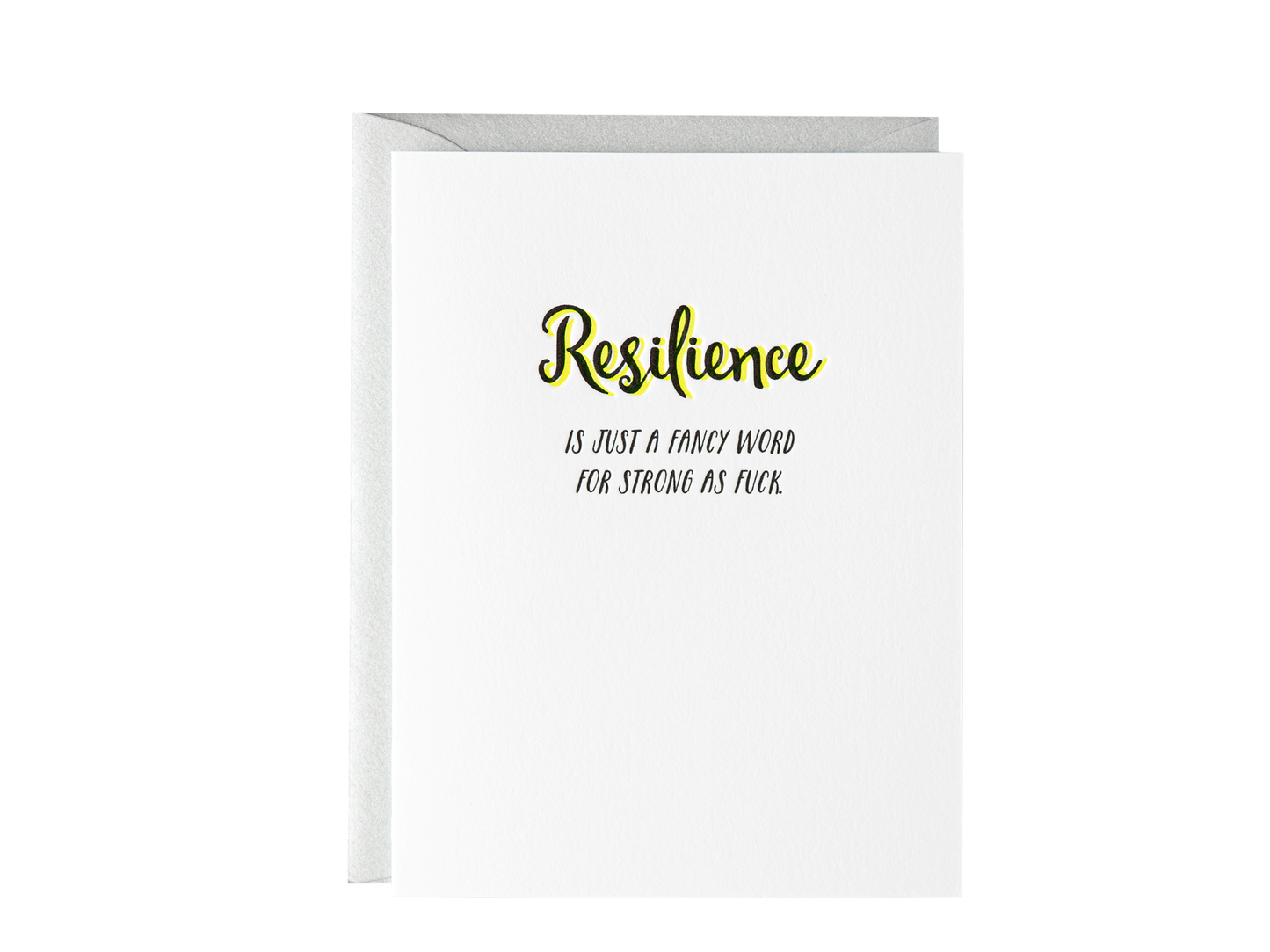 Resilience is Just a Fancy Word Card