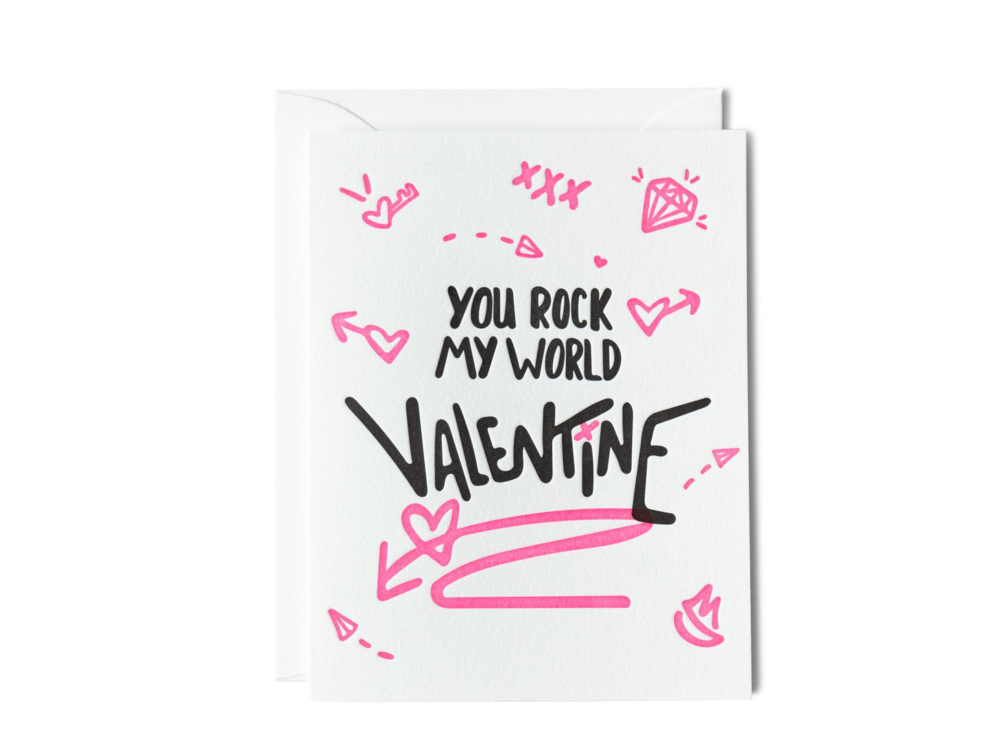 You Rock Valentine Card