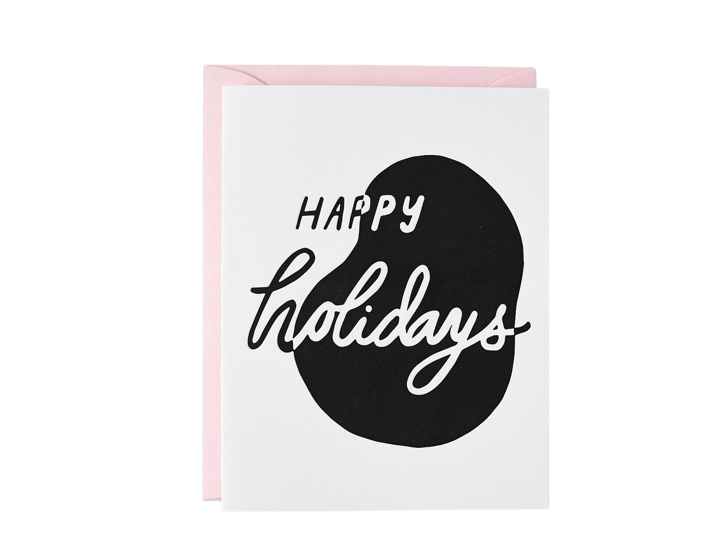 Happy Holidays Modern Card