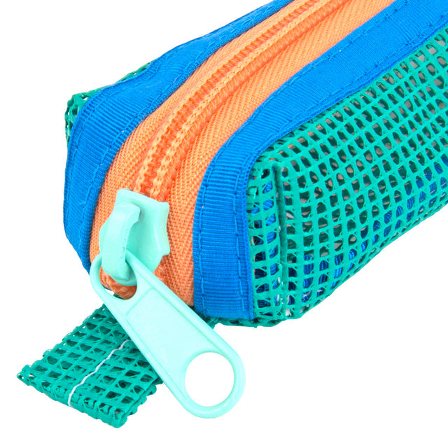 Bright Mesh Pencil Case